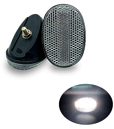 MGMSINYO Reflektor Fahrrad Fender eine Schraube weiß