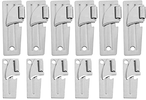 Tokiudeeir P-38 and P-51 Can Openers Stainless Steel Camping Can Opener Portable Can Opener for Kitchen Travel Camping