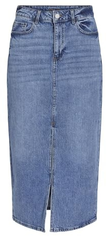 Vila dam Vijaf Hw Midi Denim Kjol Noos denim kjol