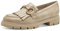 MARCO TOZZI Damen Loafer mit Absatz mit Plateausohle Vegan, Beige (Dune), 41 EU
