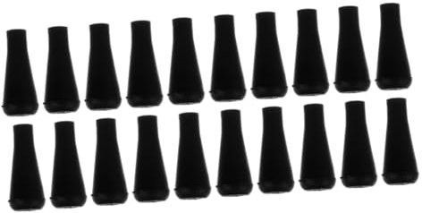BCOATH 20 STK Pfeilziel Ersatzspitze Für Bogenschießen Pfeilspitze Broadhead-Tipps Für Das Bogenschießen Tipps Für Jagdspitzen Beim Bogenschießen Zeigt Schaftkopf Rot Gummi