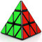 SISYS Triángulo Piramide Speed Cube, Pyraminx Rompecabezas Cubo Mágico LISO Magic Puzzle Cube Con Pegatinas de PVC Juguete Educativo para Niños y Adultos