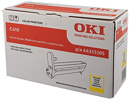 ECOPRO - Original Bildtrommel für OKI C610 - Gelb - 20.000 Seiten DIN A4 - Code 44315105