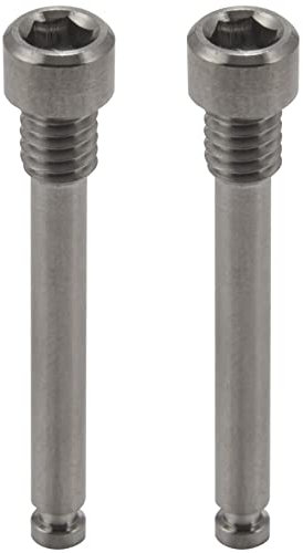 Gokoti Titanschrauben für Fahrradscheibenbremsbelag Gewindestift EinsäTze Schraube für XT R XT Hydraulikscheiben-Bremssattel-