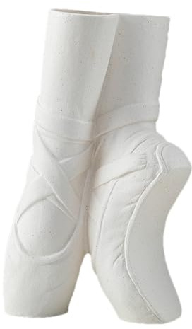 Vaso per scarpe da balletto - Vaso decorativo estetico moderno per la visualizzazione della casa e 'ufficio | Portafiori di pantofola di balletto in ceramica, centrotavola unico per il soggiorno,
