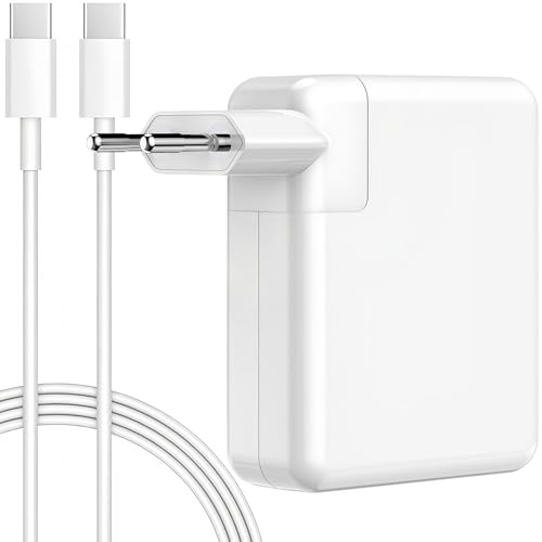 AILKIN Caricatore USB C 96W per MacBook Pro 16, 15, 14, 13 2024, 2023, 2022, 2021, M3 M2 M1 MacBook Air, adattatore di alimentazione USB-C per computer portatile, con cavo 6.6ft 5A