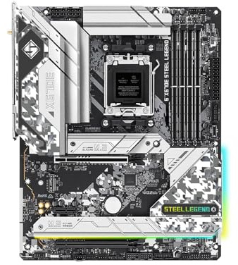 pc motherboard Fit For ASROCK X670E STEEL LEGEND Motherboard X670 AM5 DDR5 256GB M.2 ATX Support Ryzen 7 8700 Ryzen 5 8500 Ryzen 7 9700 Ryzen