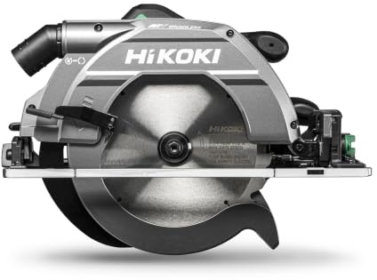 HiKOKI C3609DUMW4Z 36V brushless Cordless Circular Saw with 86 mm Cutting Depth, Torque Boost and Base Plate for Easy Working with Guide Rails, Body only in Carton Box