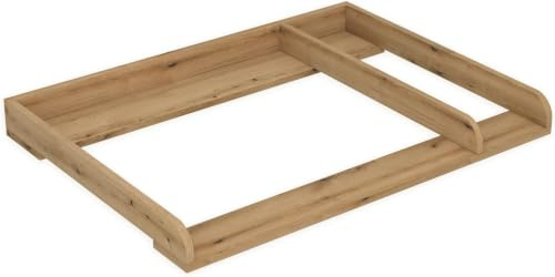 regalik Fasciatoio con Divisorio per Hemnes IKEA, Prof. 50cm, Rovere