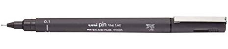 PIN-200 Fineline Marker 0.1mm - Dark Grey