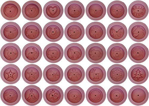 Kerzenform zum Teelichter gießen | Teelichter mit Motiven | Auswahl von mehr als 60 Motiven | handgefertigte Silikonform