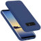 Cadorabo cover compatibile con Samsung Galaxy NOTE 8, cover in silicone liquido per Galaxy NOTE 8, custodia in silicone, resistente ai graffi e agli urti sottile cover protettiva - LIQUID BLU
