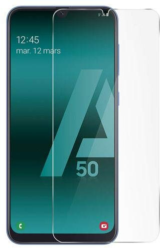 HQ-CLOUD lot de 2 Verres Trempés Pour SAMSUNG GALAXY A50 .Film de Protection d'écran Transparent - Anti Rayures - Ultra Résistant Dureté 9H