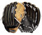 WILSON Mädchen A550 Siren 12.5 Softball-Handschuh, Schwarz/Blond/Weiß