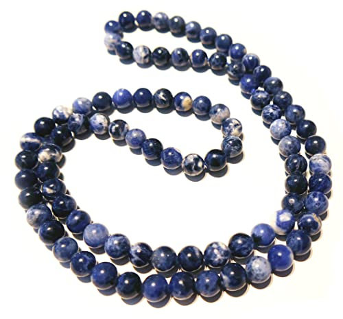 Sodalith Edelstein Kette Halskette lang DisplayLength 80