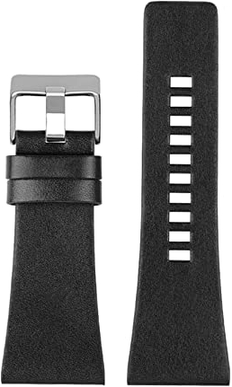 Elegantyl Lederarmband 26mm 27mm 28mm 30mm 32mm Großes Uhrenarmband Herrenuhr Zubehör, 32mm
