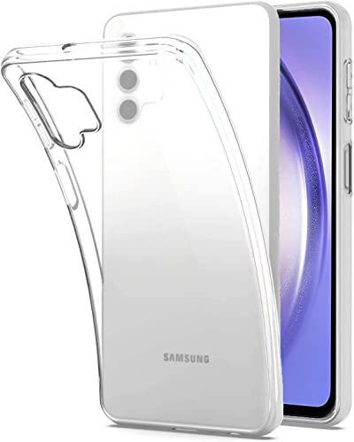 KP TECHNOLOGY Galaxy A54 Case - Thin Soft Silicone Gel Cover Case for Samsung Galaxy A54 5G (CLEAR)