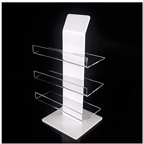 Dekorativer Brillenhalter Zähler Gläser Stand Acryl Gläser Display Stand Lesebrille Rahmen Sonnenbrille Display Regal Präsentationsständer für Büro, Schreibtisch