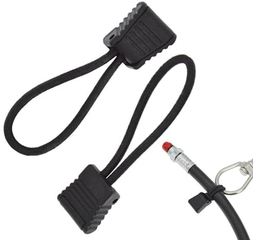 shizuku Schlauchhalter für Atemregler, Schlauchhalter für Atemregler | Professionelle elastische Schlauchhalteschnur 2 Stück,Kleine Schlaufenclips sichern die Halterung für Tauchzubehör für das
