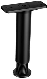 BBTISG Verstellbare Teleskop Möbel Höhungshalterung, Unterbettstütze Stützbein für Bettgestell, Sofa, Möbel (20–37cm)