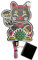 MRNHA Windschutzscheibe Fortune Lucky Kitty Auto LED-Lichtsichere Aufkleber für JDM Glow Panel DekorationszubehöR