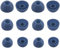 Replacement Earbud Ear Buds Tips Eartips Compatible with Soundcore by Anker P20i Earbuds, 6 Pairs S/M/L 3 Sizes Soft Silicone Earbuds Tips Ear Tip for P20i /P2 Mini/ P3i/ P30i/P40i –Navy 713