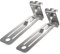 NOPOXA 7Pcs Angled Heat Guns Nozzle,Hot Air Guns Stainless Steel Air Nozzles for Reballing Rework Adapter