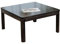RTREADE Japanischer Kotatsu-Tisch, Japanischer Warmer Tisch Tatami, Kotatsu Heizung Japanischer Tisch, Warm Tatami Massivholz Tisch, für Zimmer Schlafzimmer Wohnzimmer(Black Walnut Color)