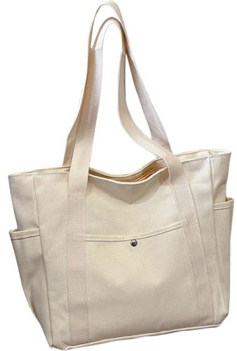 Risipu Shopper Tasche Damen Handtasche Damen Groß, Tote Bag Großer Innenraum, lehrertasche Damen Geeignet für Arbeit, Reisen, Einkaufen, Schule (fig. reaktionär)