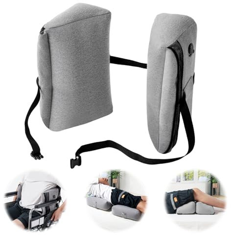 Soporte lateral inflable para protectores laterales de silla de ruedas, almohada de cuña de posicionamiento ajustable para dormir de lado, cojín de silla de ruedas, posicionadores corporales para