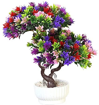 Simulation Künstliche Bäume Kleine Künstliche Bodenpflanzen Grüne Kiefer Blumentopf Kunstbaum für Zuhause oder Büro