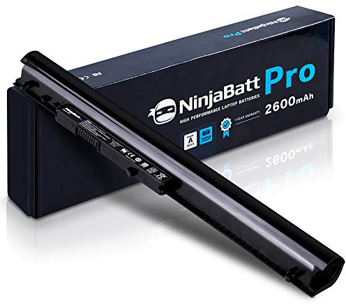NinjaBatt Batteria Pro per HP 740715-001 OA04 OA03 746641-001 250 G3 HSTNN-LB5S 15-G092SA 250 G2 15-G094SA 746458-851 15-H0000 HSTNN-LB5Y HSTNN-PB5Y - Samsung Cells [4 Cells/2600mAh/41wh]