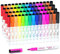 Shuttle Art Whiteboard Stifte, 60 Magnet-Whiteboard-Marker in 15 Farben mit feiner Spitze und Radiergummi, abwischbar, große Menge, auf Whiteboards, magnetischen Schreibtafeln