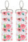 BESPORTBLE 2St Autoschlüssel Armband Auto Schlüsselanhänger Lippenbalsam Schlüsselringe Damen Schlüsselanhänger Tasche für Lippenstiftringe Handgelenk Schlüsselbund Lippenstift Tasche Rosa