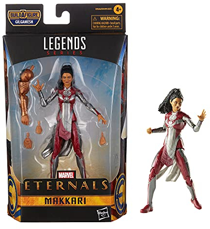 Universo Marvel THE ETERNALS Hasbro Marvel Legends Series 15 cm große Makkari Action-Figur, im Design zum Film, enthält 2 Accessoires, ab 4 Jahren E9526 Multicolor