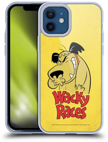 Head Case Designs Licenciado Oficialmente Wacky Races Patabón Clásico Carcasa de Gel de Silicona Compatible con Apple iPhone 12 / iPhone 12 Pro