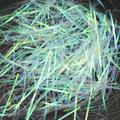 200 Grams Iridescent Hamper Shred Gift Fill Shredded Paper Gift Packaging for DIY Gift Wrapping and Basket Filling