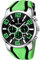 findtime Sport Uhr Herren Chronograph Militär Uhr Analog Quarz Silikon Armbanduhr für Männer Jungen Große Zahlen Datum Timer Herrenuhr Grün