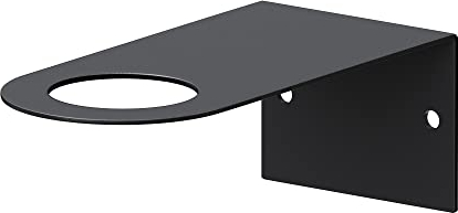 ledscom.de Wandhalterung, für E27 Fassung, schwarz, 6,5 x 14cm