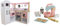 KidKraft 53185 Cucina Giocattolo ad Angolo in Legno per Bambini Grand Gourmet con Accessori di Gioco Inclusi, Rosa e Bianco, Esclusivo Amazon & 63371 Pastel - Set Impastatrice con Accessori