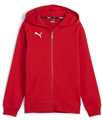 PUMA Kinder teamGOAL Casuals Hooded Jacket Jr Kapuzenjacke 658596 blau
