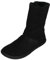 KOEL Damen - Lammwolle Barefoot Stiefel Freya - Black, Größe:39 EU