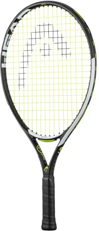 HEAD Unisex-Youth Speed 21 Tennisschläger, Schwarz/Weiß, 4-6 Jahre