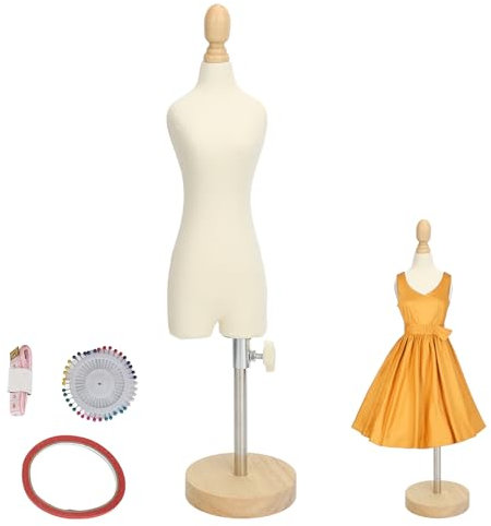 Weibliche Schneiderpuppe Torso, Verstellbare Schneiderpuppe Weiblicher Schaufensterpuppenkörper Nähen Schaufensterpuppe Torso Schneiderpuppe Mit Ständer Für(4 Point Split Legs - New Wooden Base)