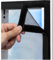 Katzennetz Fenster für Balkon Ohne Bohren Edelstahl, Katzensichere Fliegengitter mit Klettband Selbstklebend, Katzensichere Fliegengitter Fliegennetz Fenster Transparent Langlebig Robust(60x125cm)