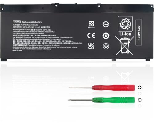 KXRSII SR04XL Batteria per HP Pavilion 15-CX0000 15-CX0XXX 15-CX0990NL 15-CB000 15-CB0XX Omen 15-CE000 15-CE0XXX 15-DC000 15-DC0XXX 15-DC1xxx 15T-CE 15T-CB Omen 17-CB 17-CB0XXX L08855-855 70.07Wh