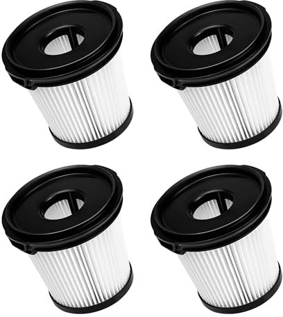 Smilefil 4 Stück Filter Ersatzteile Zubehör für Shark Detect Pro IW3611DE / IW3611EU / IW3612EU / IW1611DE/ IW1611EU/ BU1120EU Akku-Staubsauger