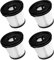 Smilefil 4 Stück Filter Ersatzteile Zubehör für Shark Detect Pro IW3611DE / IW3611EU / IW3612EU / IW1611DE/ IW1611EU/ BU1120EU Akku-Staubsauger