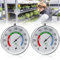 2 Stück Thermometer Hygrometer Analog, 10cm Präzisions Thermo-Hygrometer mit Aufhängeöse, Temperatur und Luftfeuchtigkeitsmesser Geeignet für Haushalt, Innenbereich, Babyzimmer usw, Farbiger