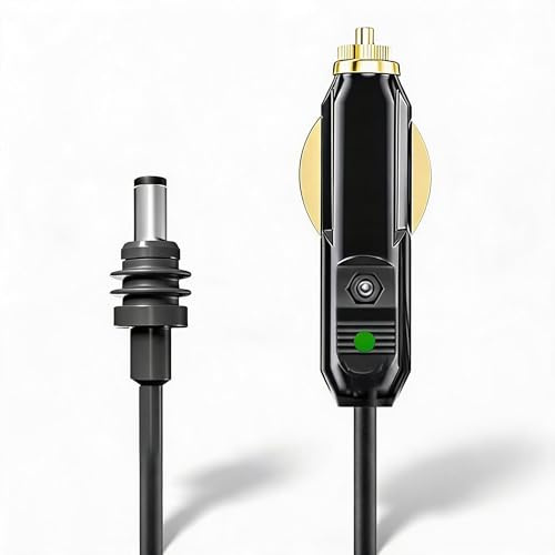 Bewinner DC-Stromkabel, Kabel für DC-Strom-Ersatzkabel, Ersatzverlängerungszubehör Set für Auto, Wasserdicht, Grau (10M)